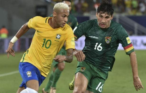 Tỷ lệ kèo Bolivia vs Brazil ngày 06/10 lúc 3h00 hôm nay : Vòng loại World Cup 2018 1
