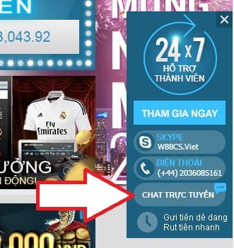 Gửi tiền vào w88 gui tien vao w88