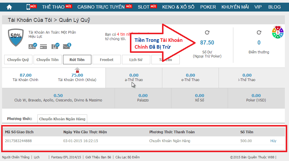 rút tiền còn dư w88 rut tien con du w88