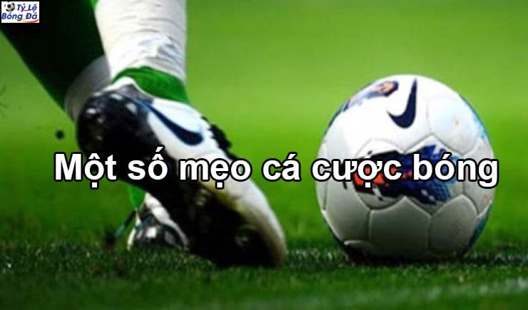 Một số mẹo cá cược bóng đá tại nhà cái