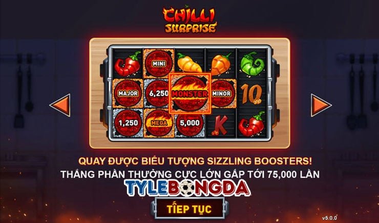 Hướng dẫn cách chơi Chilli Surprise dễ thắng tại nhà cái 1 Cách chơi Chilli Surprise