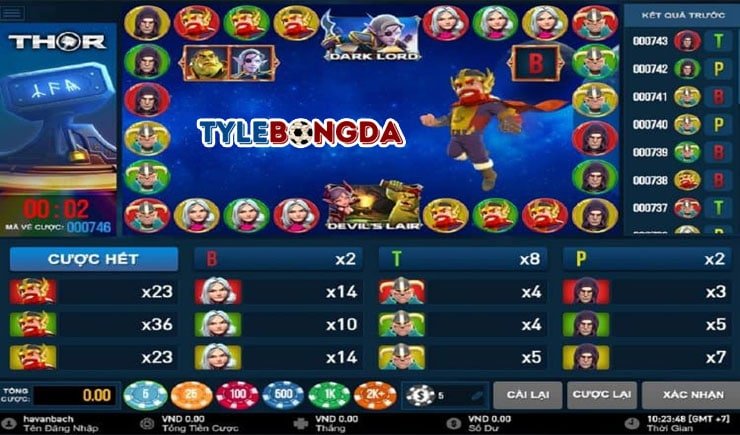 Cách chơi game Thor